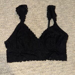 Aerie Black Lace Bralette